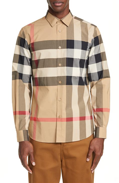 cheap burberry shirts sale men